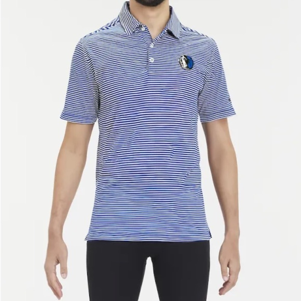 NEW Columbia Golf Dallas Mavericks NBA Basketball Polo Shirt